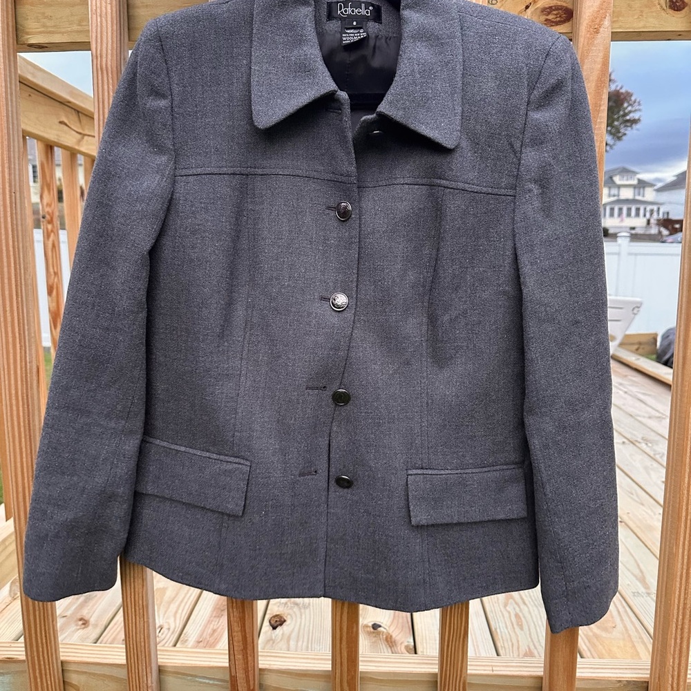 Rafaella Women's Gray Blazer